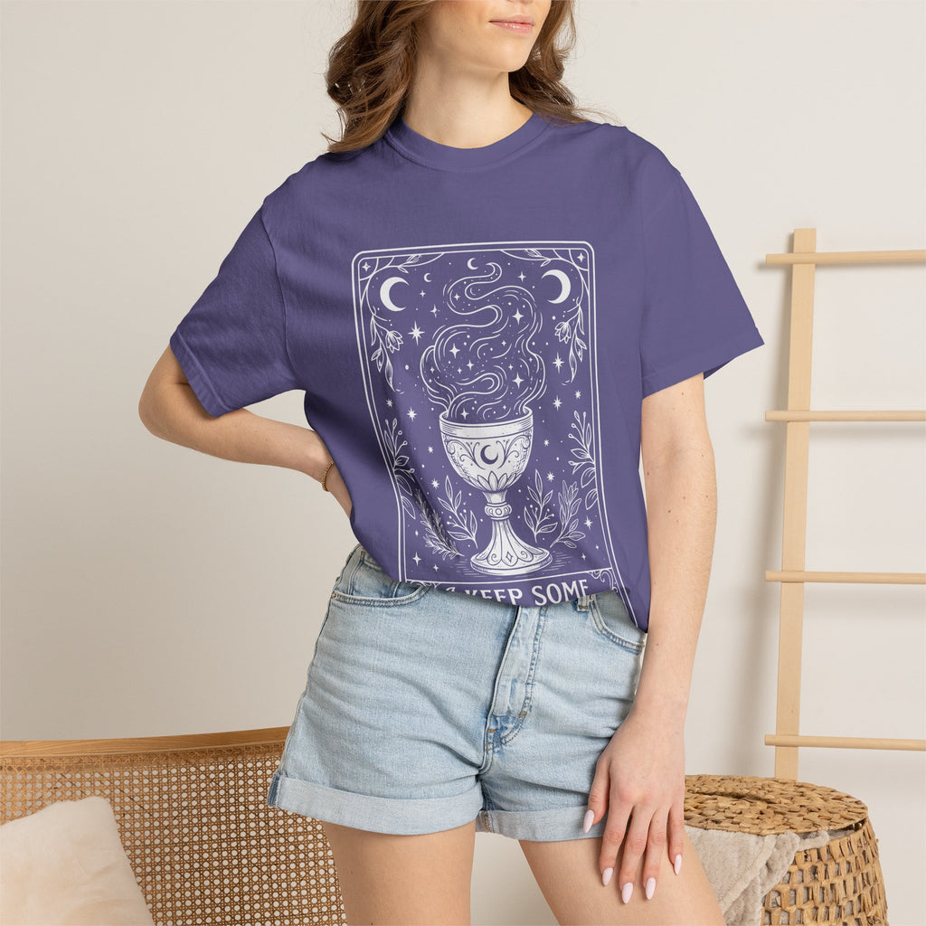 I Keep Some For Me Cosmic Chalice Comfort Colors® Unisex T-Shirt