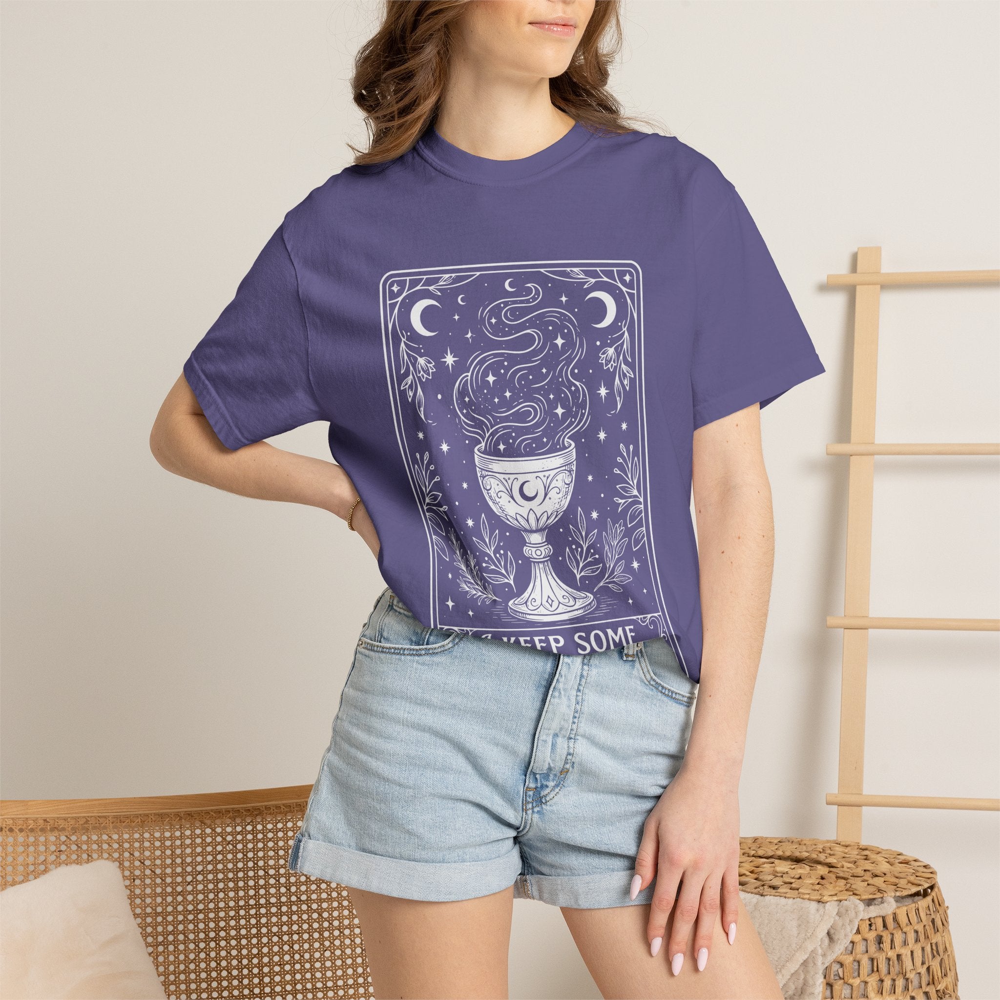I Keep Some For Me Cosmic Chalice Comfort Colors® Unisex T-Shirt