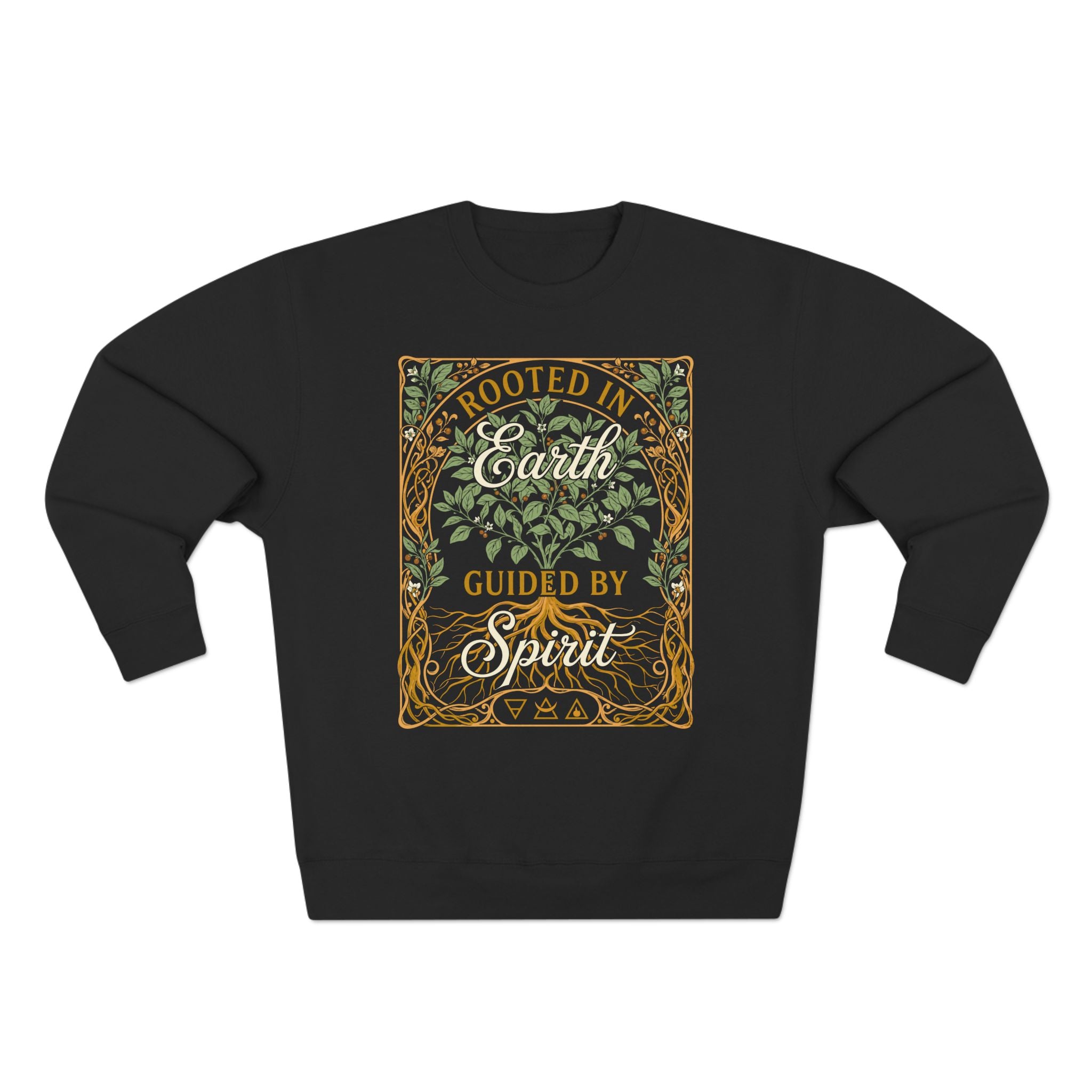 Rooted in Earth Guided by Spirit Premium Unisex Sweatshirt