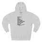 Crystals Sage Candles Procrastinate Spiritual Humor Premium Unisex Hoodie