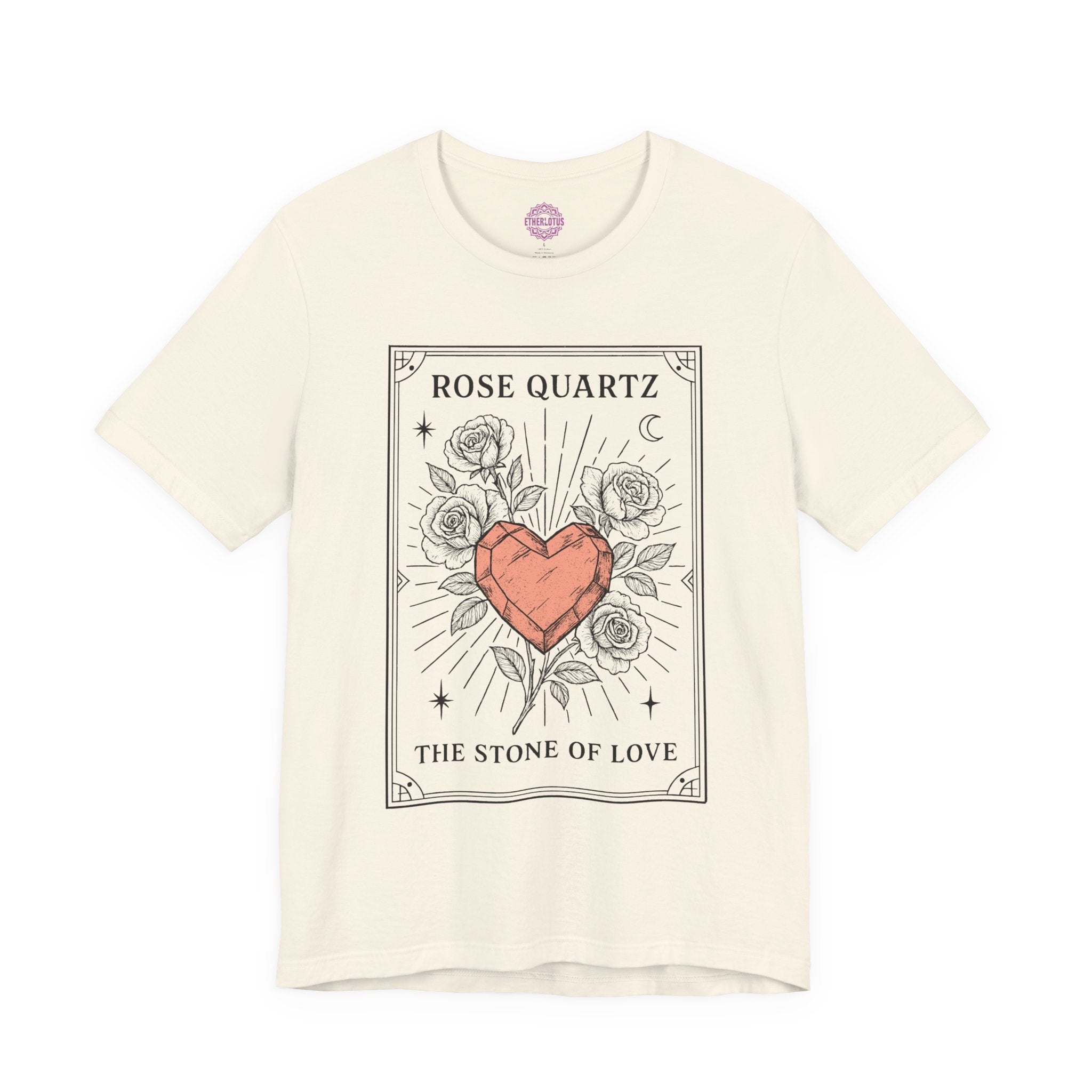 Rose Quartz Stone of Love Premium Unisex T-Shirt