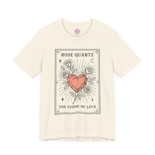Rose Quartz Stone of Love Premium Unisex T-Shirt