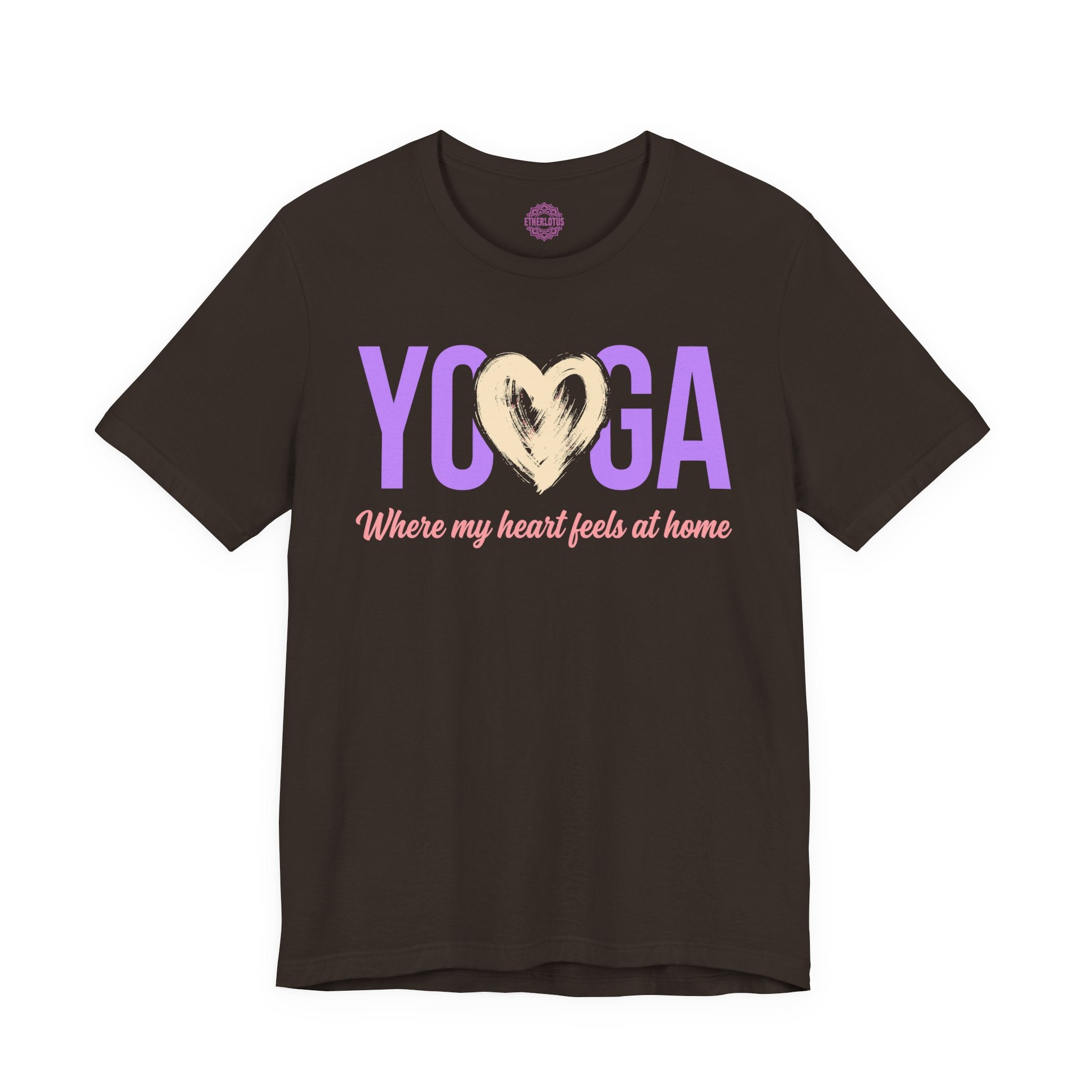 Yoga Where My Heart Feels at Home Premium Unisex T-Shirt