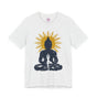Buddha Yoga Tree Pose Vrksasana Inner Light Sacred Premium Unisex T-Shirt