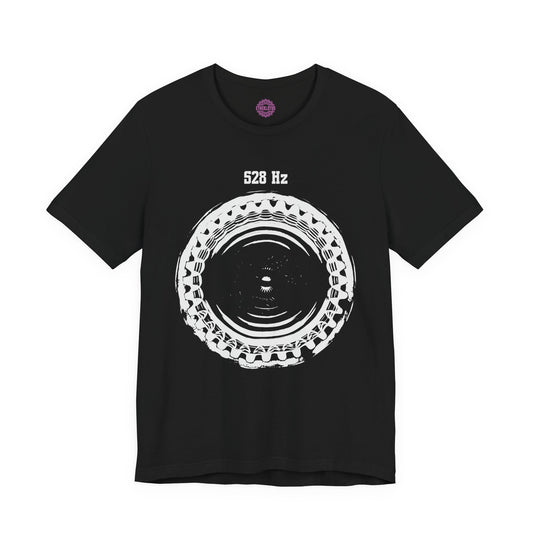 528 Hz Solfeggio Miracle Tone Cymatics Love Premium Unisex T-Shirt