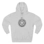 852 Hz Solfeggio Frequency Cymatics Third Eye Sound Premium Unisex Hoodie
