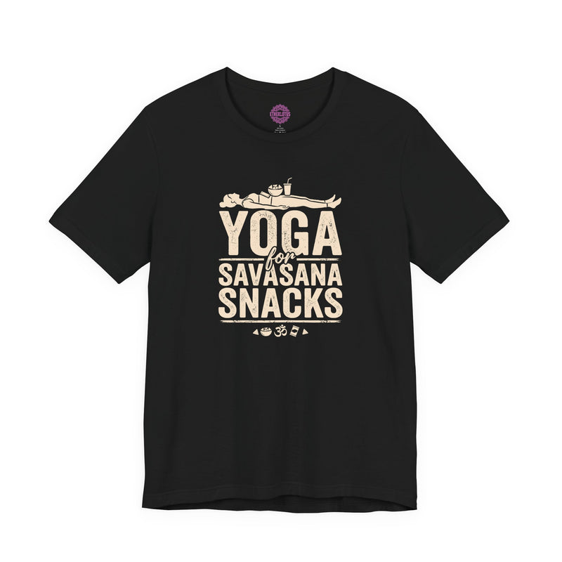 Yoga for Savasana Snacks Premium Unisex T-Shirt