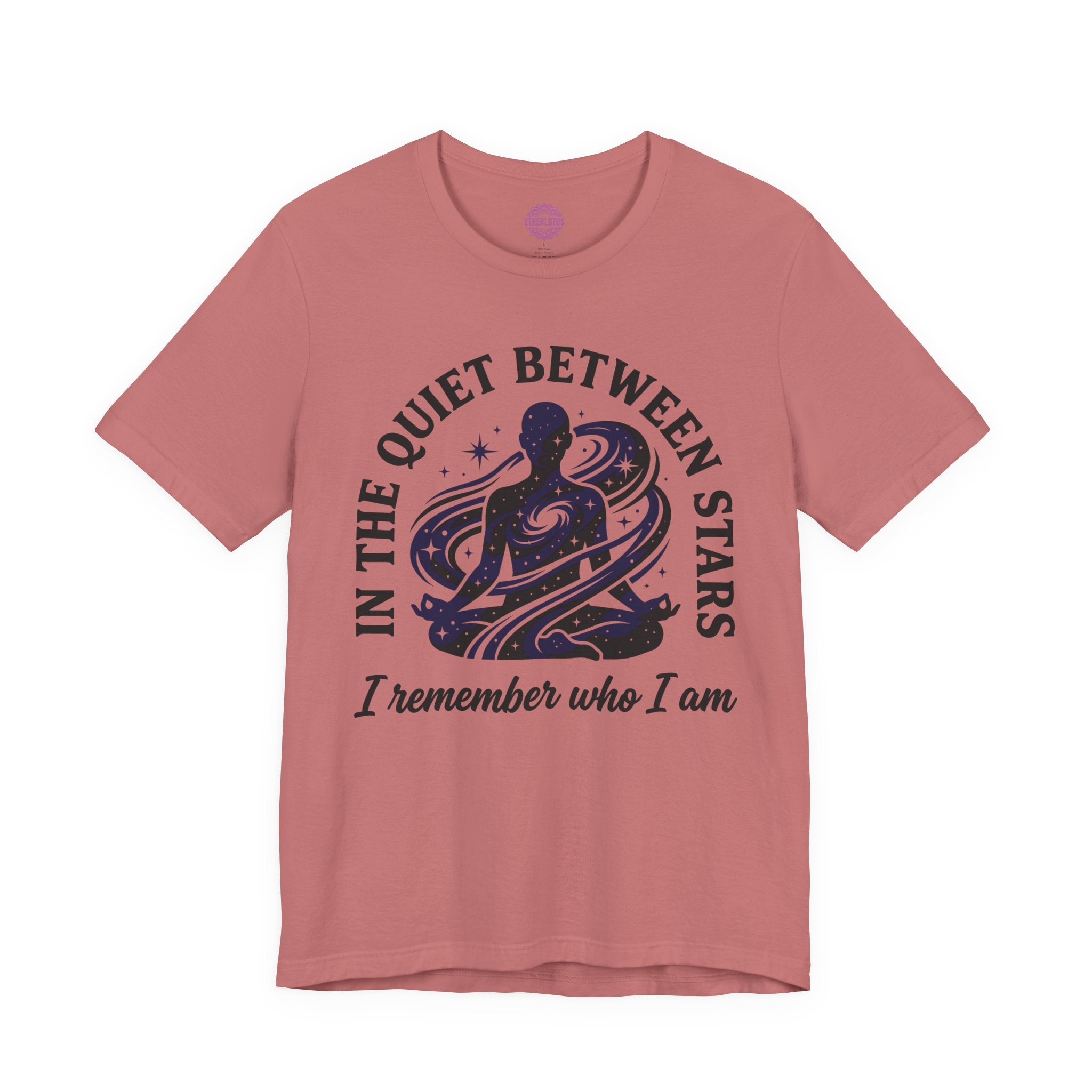 In The Quiet Between Stars Meditation Premium Unisex T-Shirt