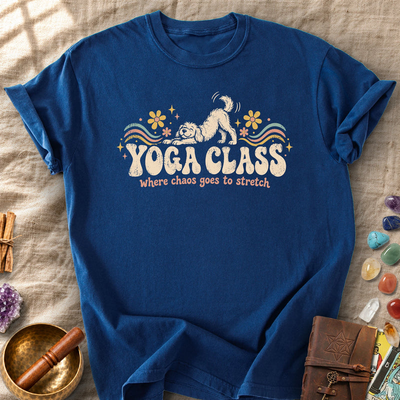 Yoga Class: Where Chaos Goes To Stretch Comfort Colors® Unisex T-Shirt