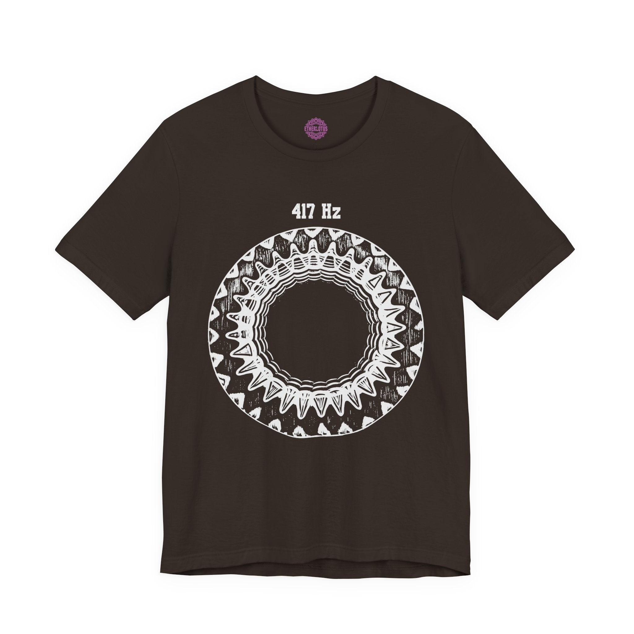 417 Hz Solfeggio Frequency Cymatics Sound Premium Unisex T-Shirt