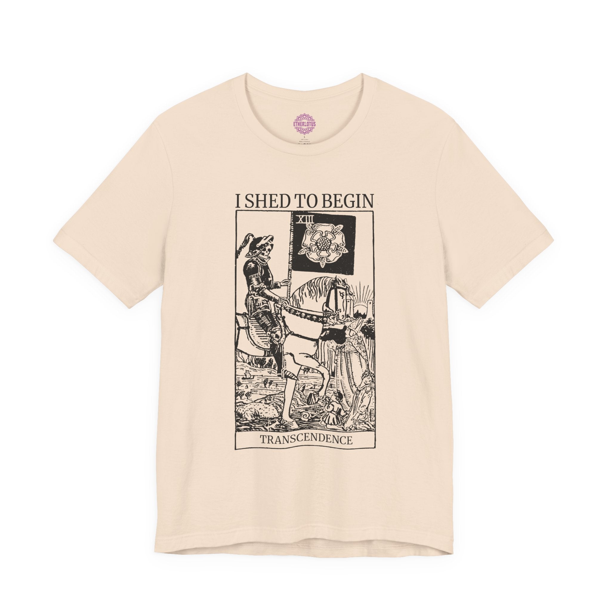 Transcendence Shed To Begin Tarot Premium Unisex T-Shirt
