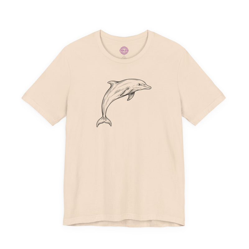 Radiant Joy Dolphin Premium Unisex T-Shirt