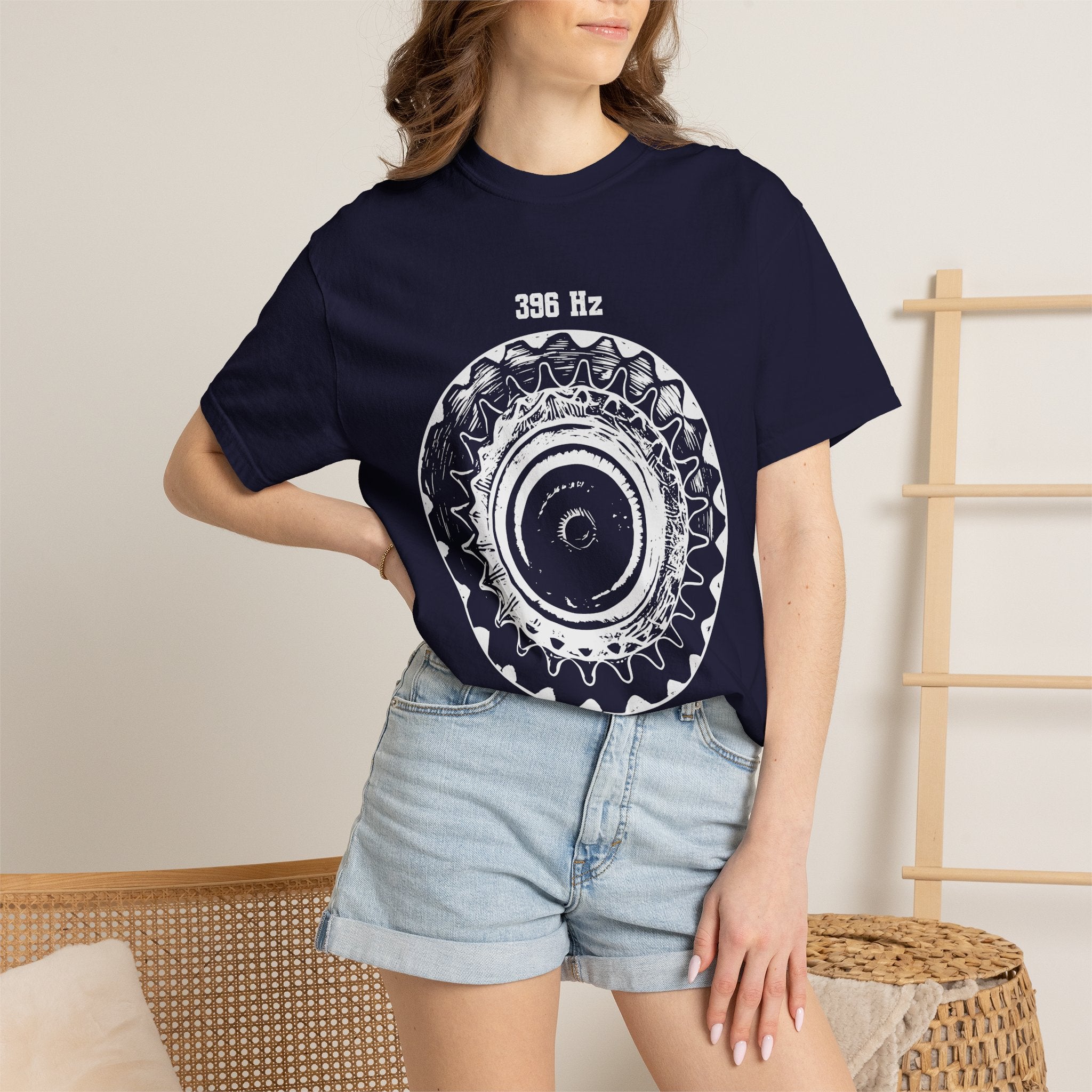 396 Hz Solfeggio Frequency Cymatics Sound Wellness Comfort Colors® Unisex T-Shirt