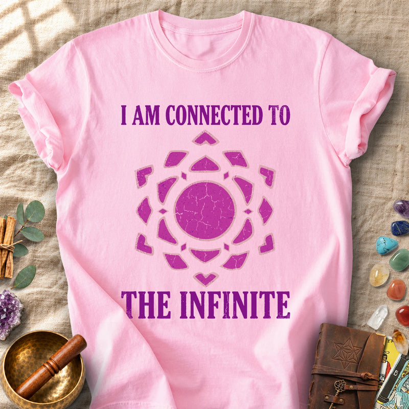 I Am Connected to the Infinite Crown Chakra Sahasrara Comfort Colors® Unisex T-Shirt