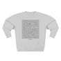I Am The Architect Of My Absence Maze Premium Unisex Sweatshirt