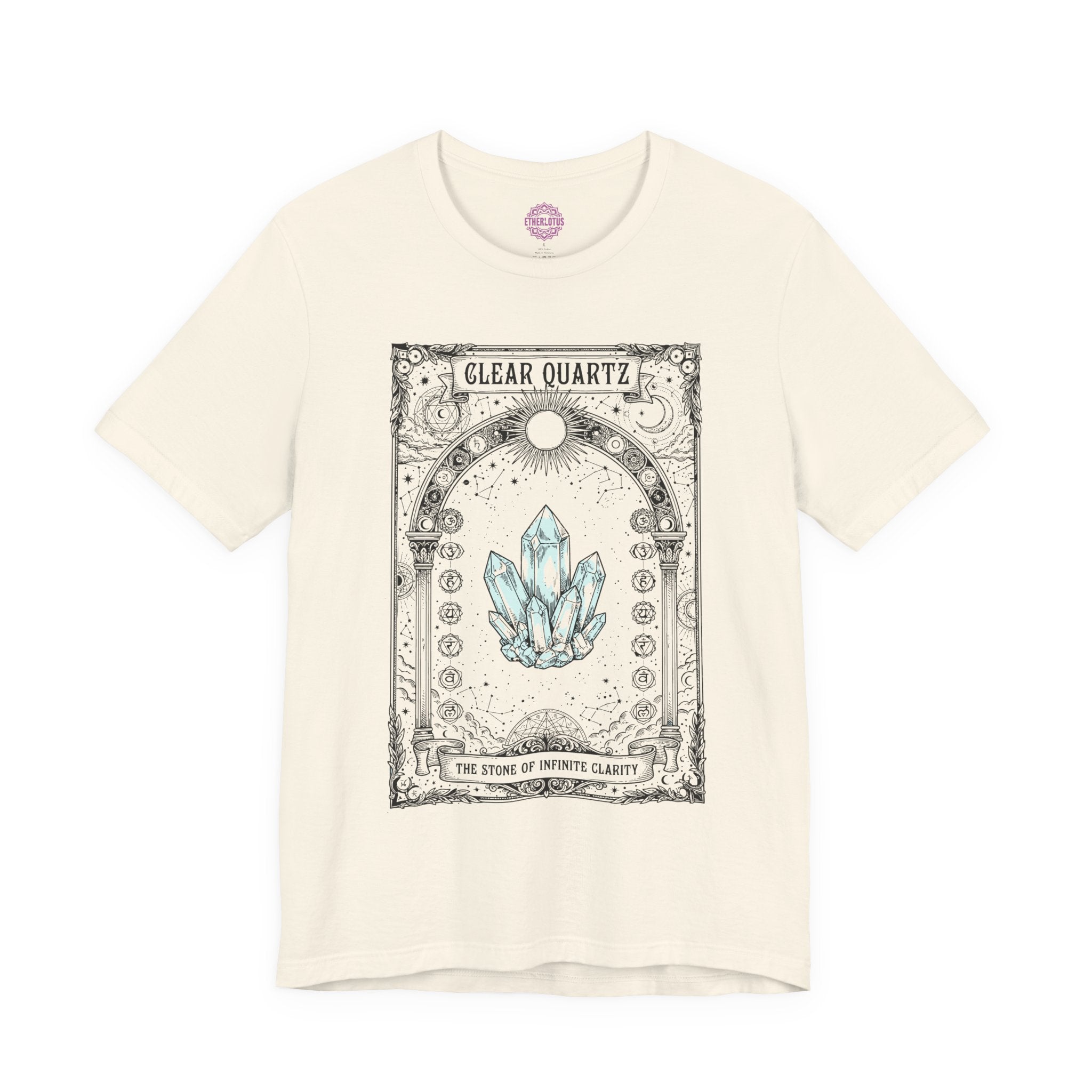 Clear Quartz Stone of Infinite Clarity Premium Unisex T-Shirt