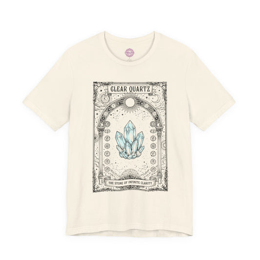 Clear Quartz Stone of Infinite Clarity Premium Unisex T-Shirt