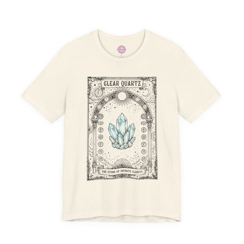 Clear Quartz Stone of Infinite Clarity Premium Unisex T-Shirt