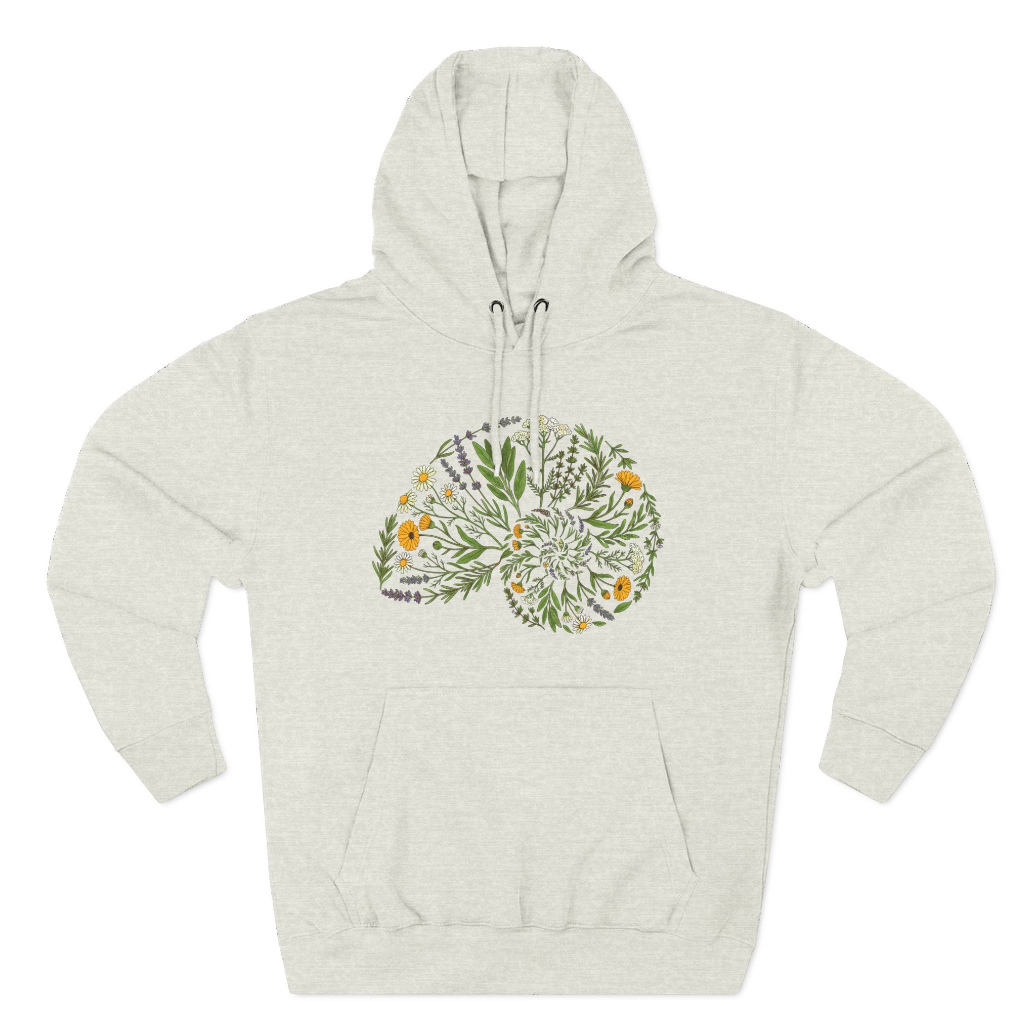 Sacred Botanicals Spiral Premium Unisex Hoodie
