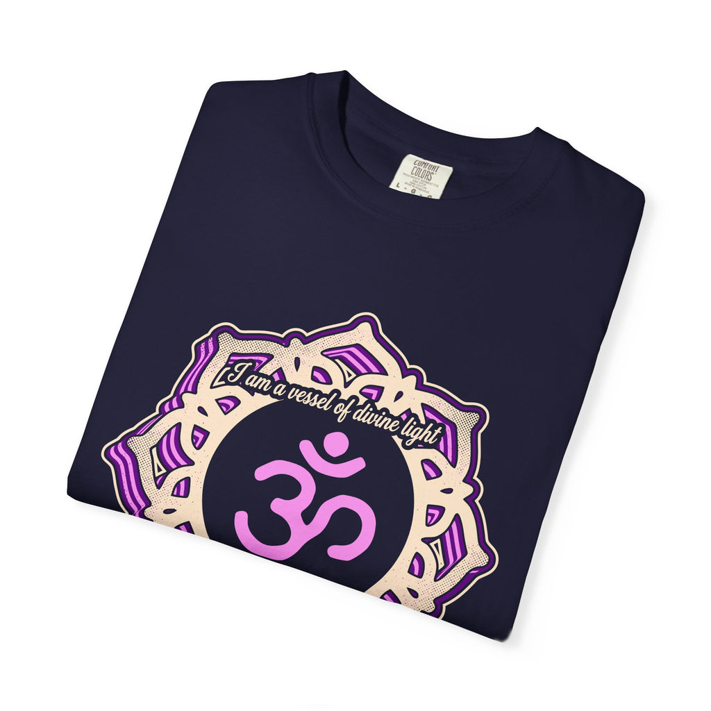 I Am a Vessel of Divine Light Connected to All That Is Crown Chakra Comfort Colors® Unisex T-Shirt