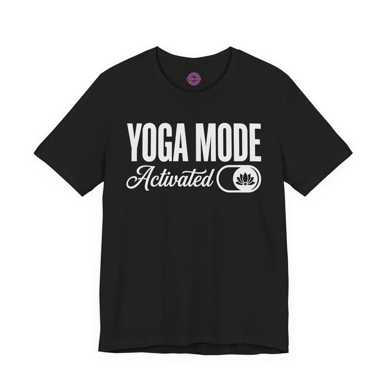 Yoga Mode Activated Lotus Premium Unisex T-Shirt