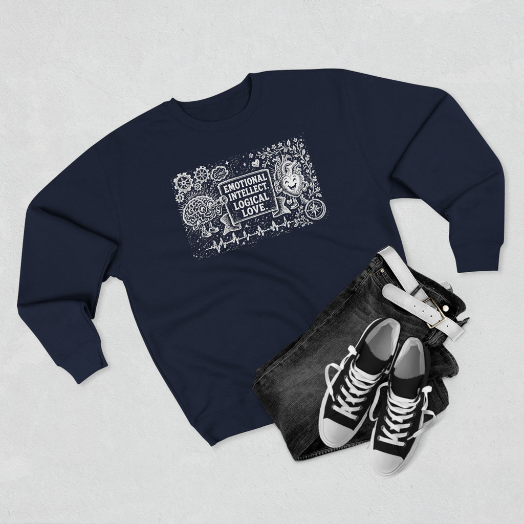 Emotional Intellect Logical Love Premium Unisex Sweatshirt