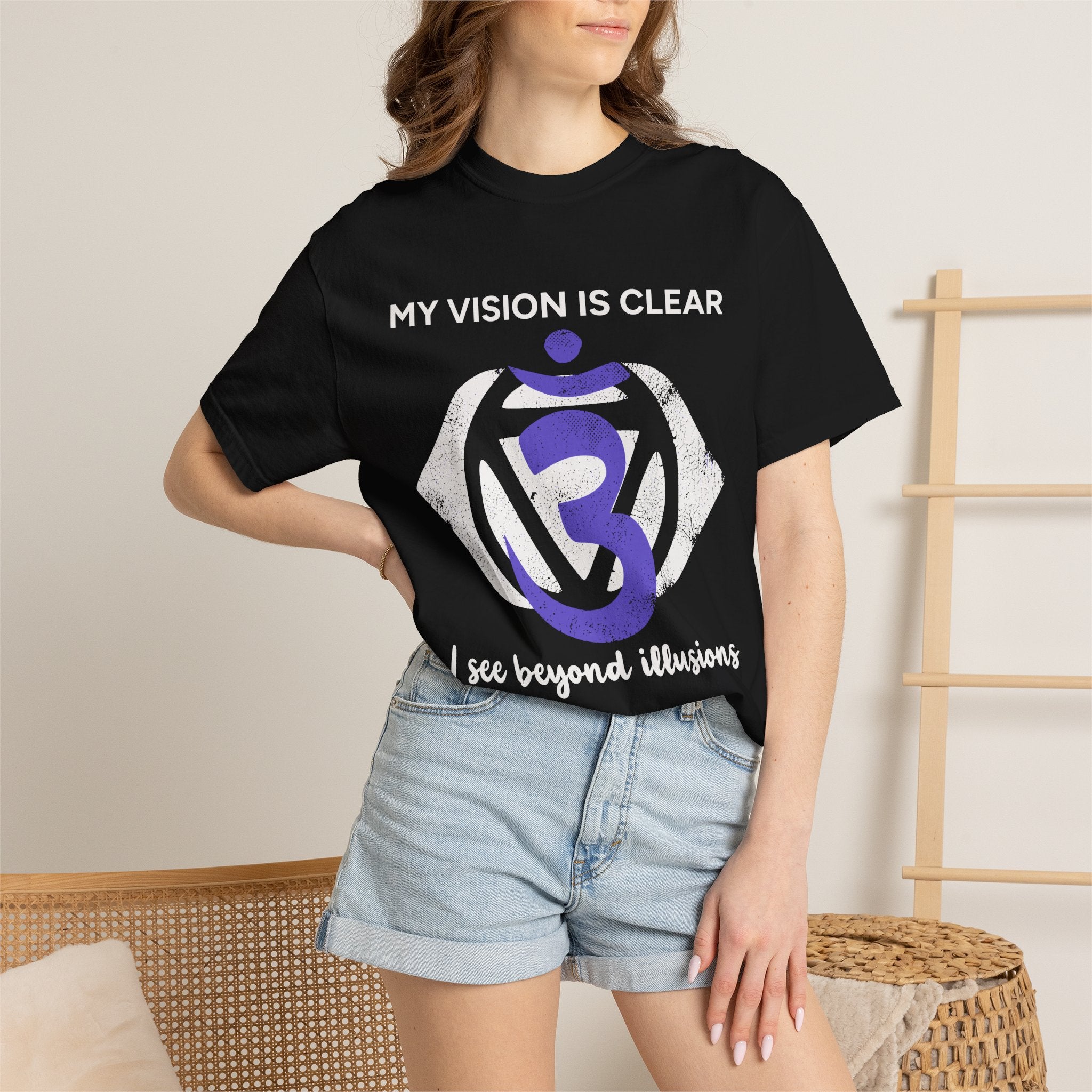 My Vision Is Clear I See Beyond Illusions Third Eye Chakra Comfort Colors® Unisex T-Shirt