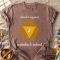 I Stand in My Power Unshaken and Radiant Solar Plexus Chakra Comfort Colors® Unisex T-Shirt