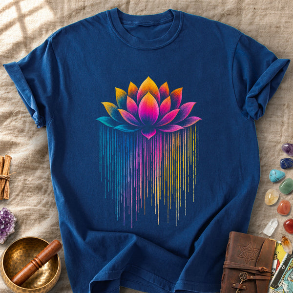 Rainbow Lotus Drip Comfort Colors® Unisex T-Shirt