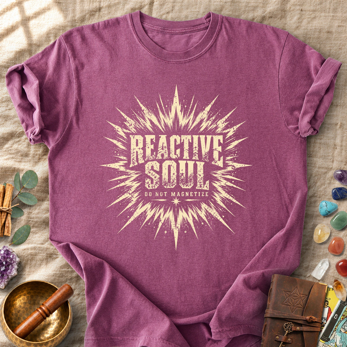 Reactive Soul Do Not Magnetize Comfort Colors® Unisex T-Shirt