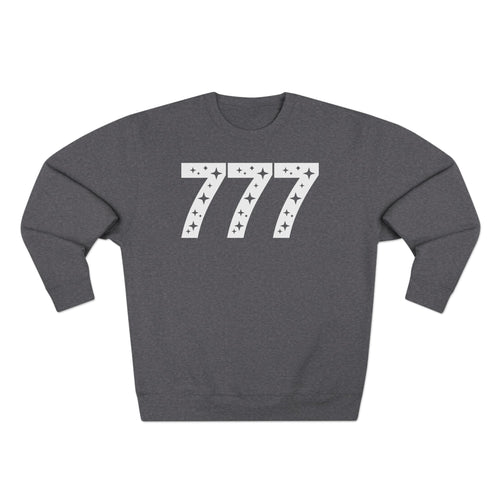 777 Angel Number Sacred Alignment Premium Unisex Sweatshirt