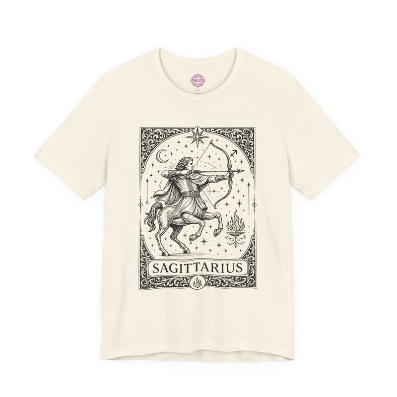 Sagittarius Celestial Tarot Card Premium Unisex T-Shirt