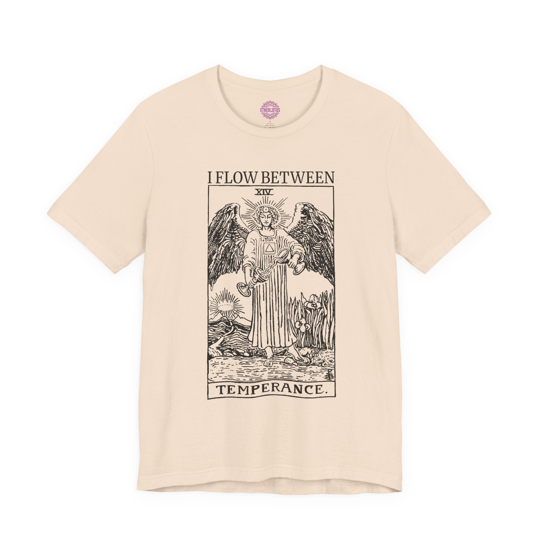 Temperance Flow Between Tarot Premium Unisex T-Shirt