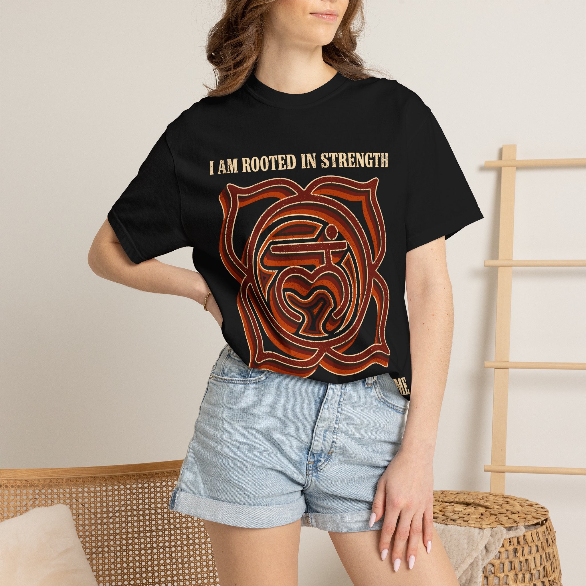 I Am Rooted in Strength No Storm Can Break Me Root Chakra Comfort Colors® Unisex T-Shirt