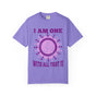 I Am One With All That Is Crown Chakra Om Sahasrara Comfort Colors® Unisex T-Shirt