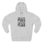 Came for the Poses Stayed for the Peace Yoga Premium Unisex Hoodie