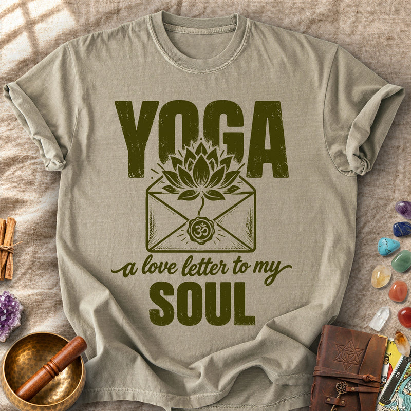Yoga A Love Letter To My Soul Comfort Colors® Unisex T-Shirt