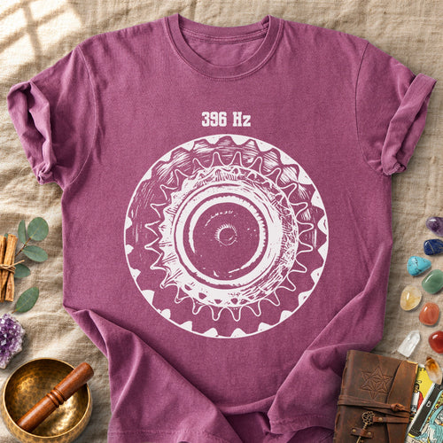 396 Hz Solfeggio Frequency Cymatics Sound Wellness Comfort Colors® Unisex T-Shirt