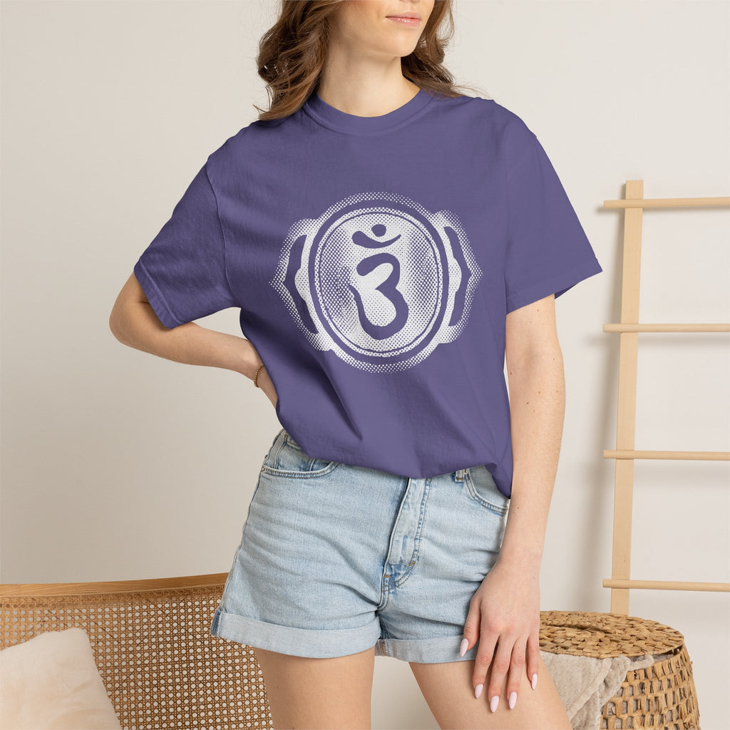 Om Ajna Third Eye Chakra Symbol Sacred Geometry Comfort Colors® Unisex T-Shirt