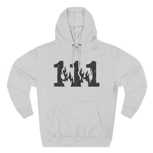 111 Angel Number Flame Awakening Premium Unisex Hoodie