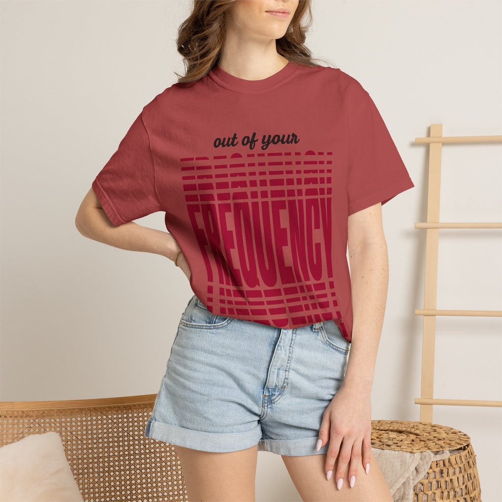 Out Of Your Frequency Wave Comfort Colors® Unisex T-Shirt