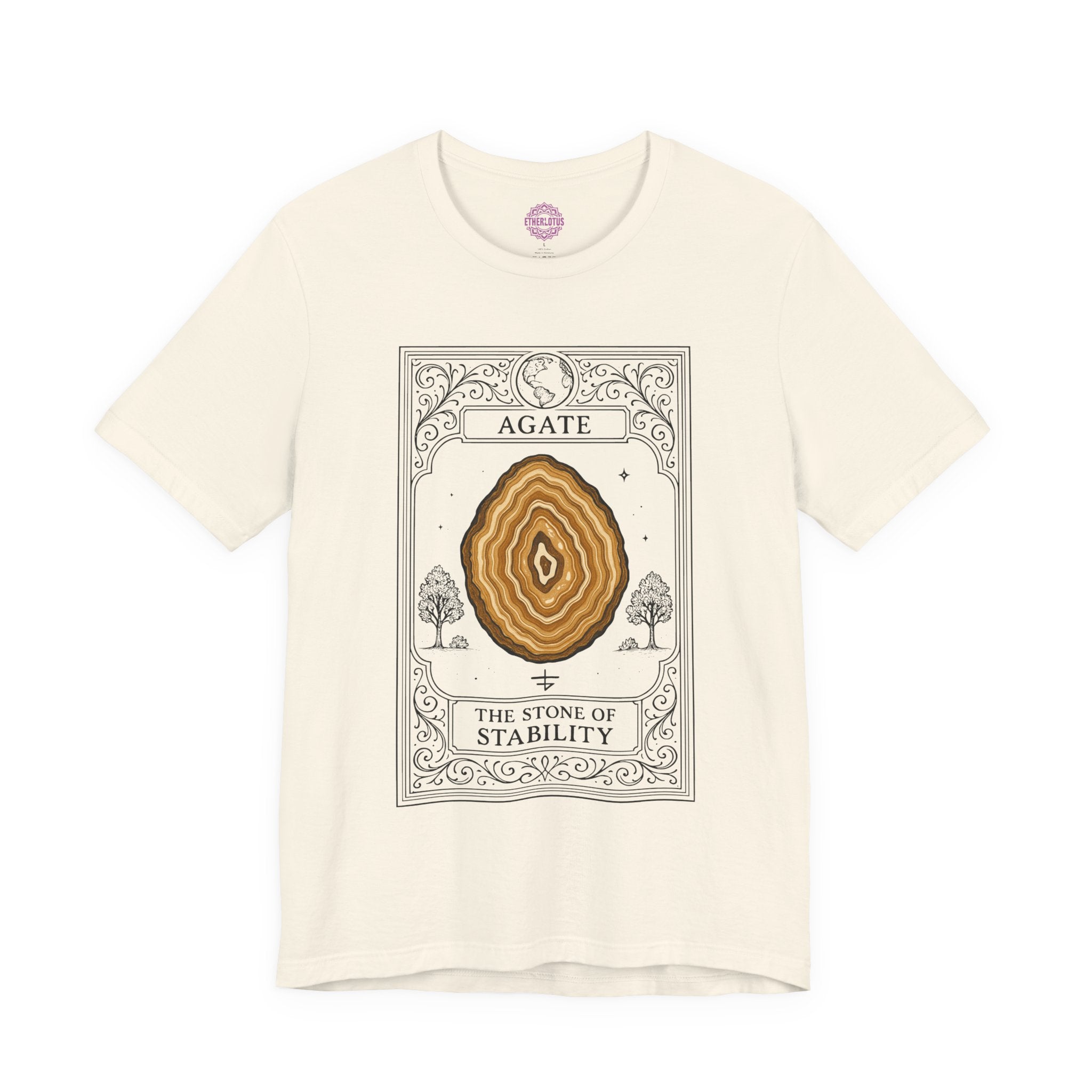 Agate Stone of Stability Premium Unisex T-Shirt