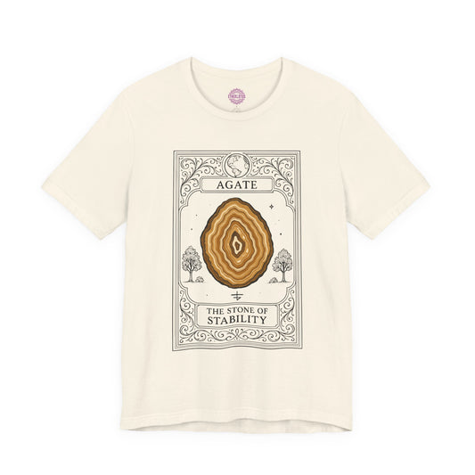 Agate Stone of Stability Premium Unisex T-Shirt