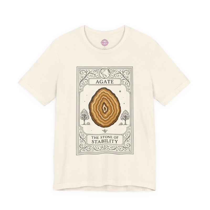 Agate Stone of Stability Premium Unisex T-Shirt