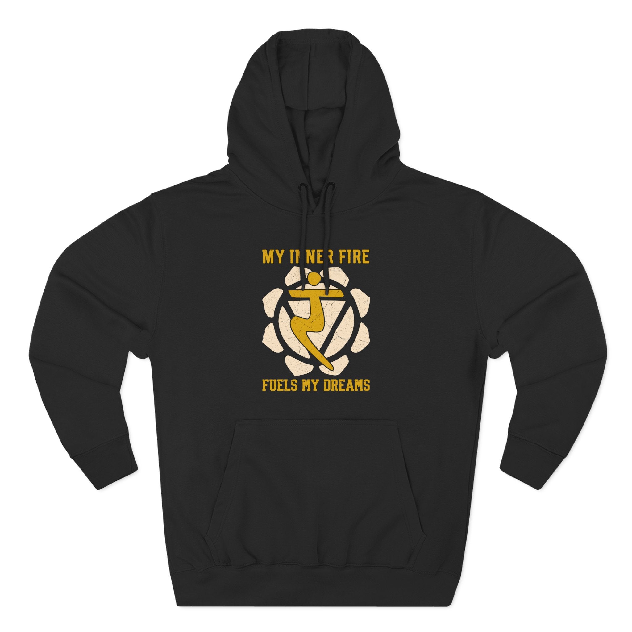 My Inner Fire Fuels My Dreams Manipura Chakra Premium Unisex Hoodie