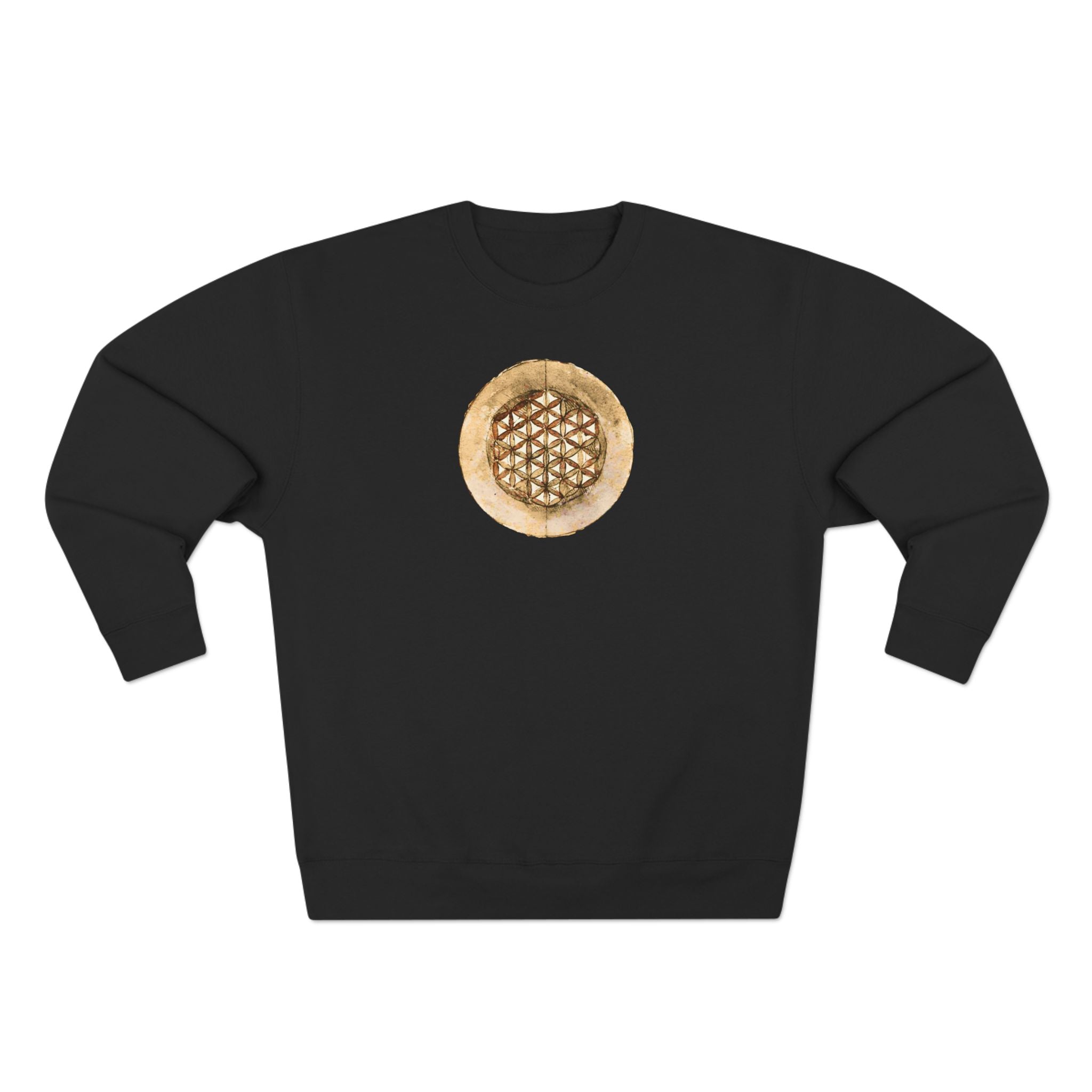 Ancient Flower of Life Sacred Geometry Premium Unisex Sweatshirt