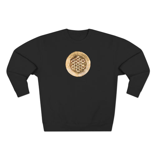 Ancient Flower of Life Sacred Geometry Premium Unisex Sweatshirt