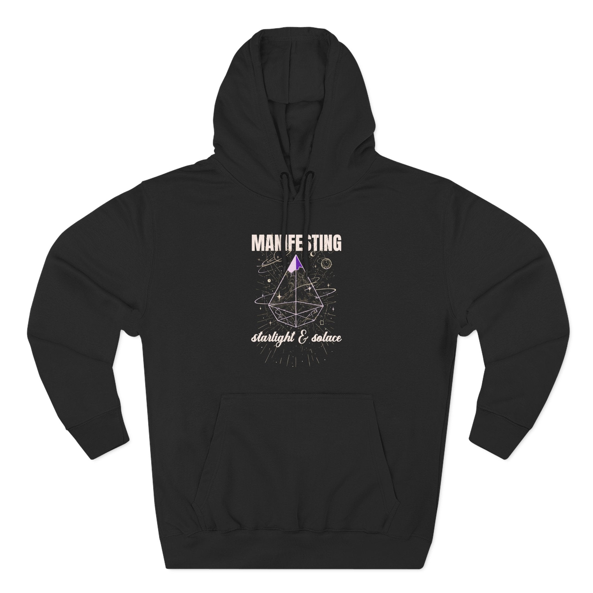 Manifesting Starlight and Solace Premium Unisex Hoodie