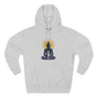 Buddha Yoga Tree Pose Vrksasana Inner Light Sacred Premium Unisex Hoodie