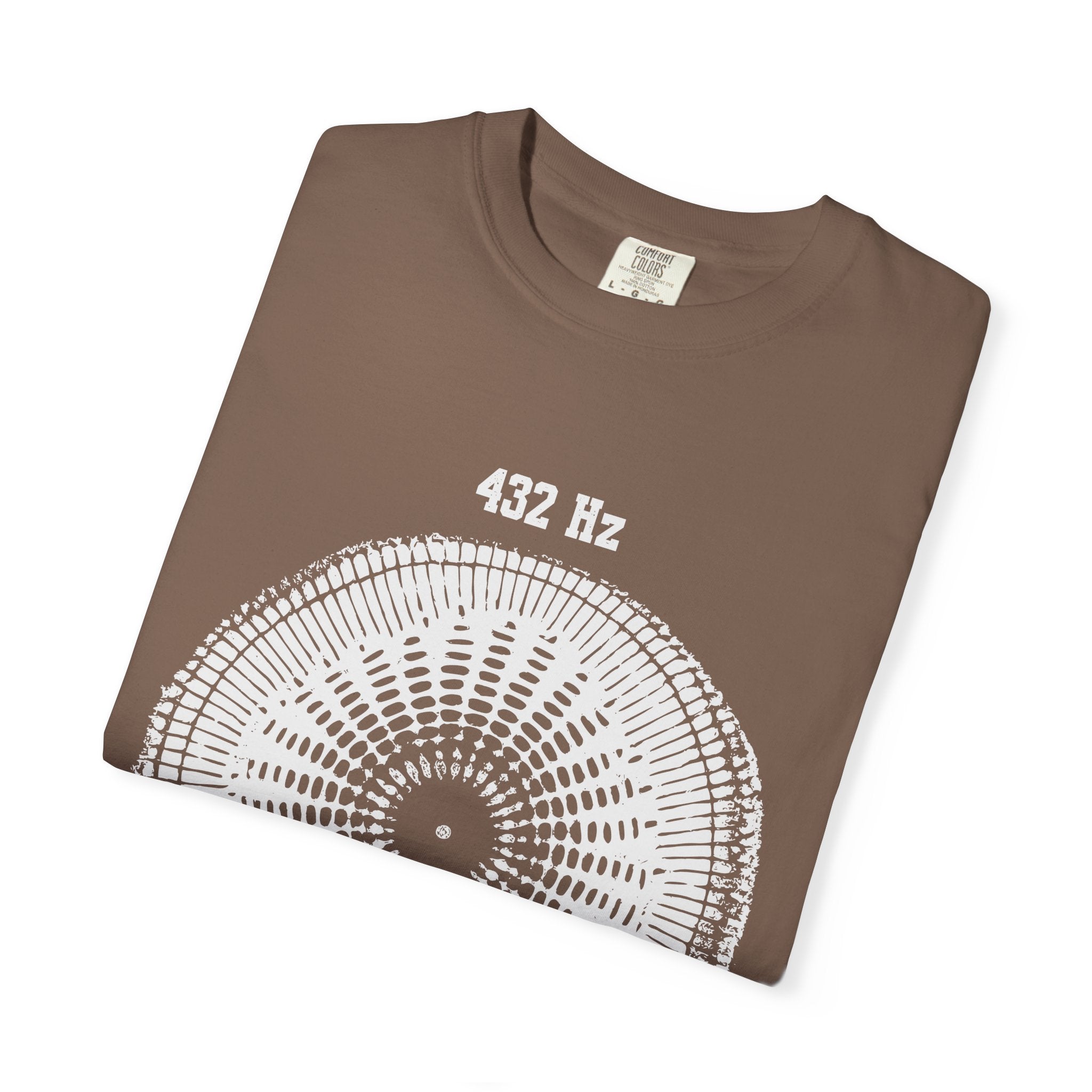 432 Hz Natural Tuning Cymatics Sacred Frequency Wellness Comfort Colors® Unisex T-Shirt